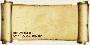 Ivka Brošković vizit kartica